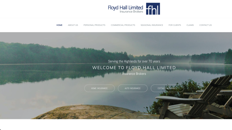 Floyd Hall Insurance website